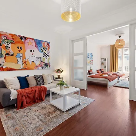 公寓 Sun-soaked Art Flat W Balcony Nr Opera House 布达佩斯
